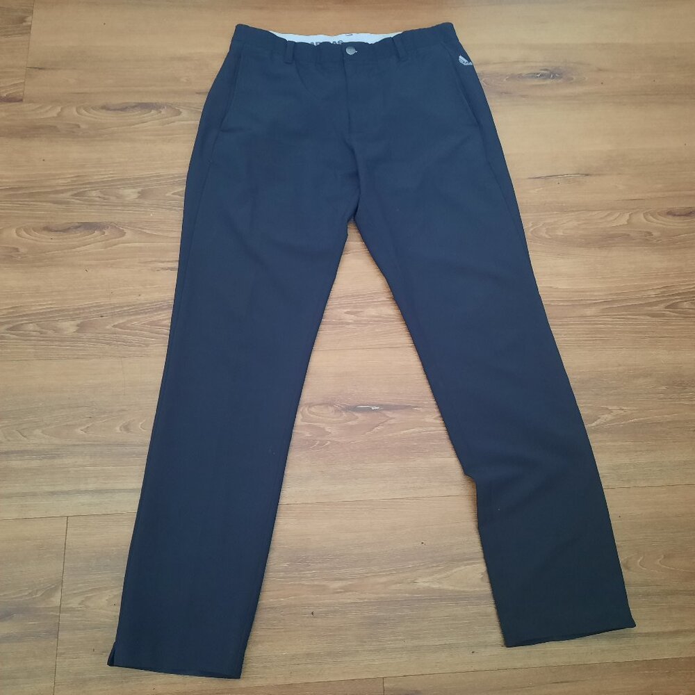 Adidas Golf Pants Mens Size 32x32 Straight Black